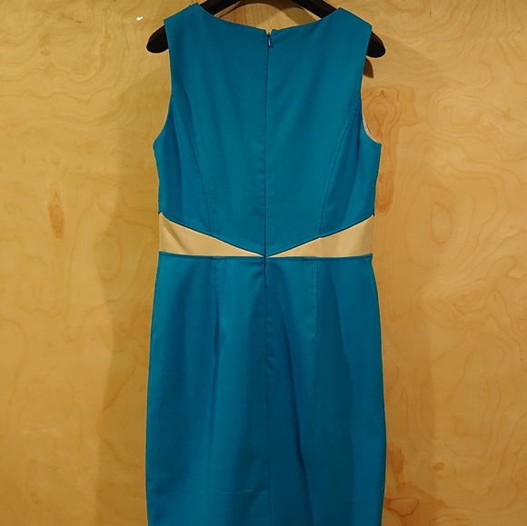Anne Klein Turquoise Sheath Dress - Picture 2 of 7